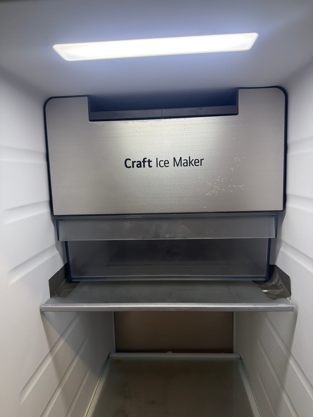 LG InstaView side-by-side refrigerator