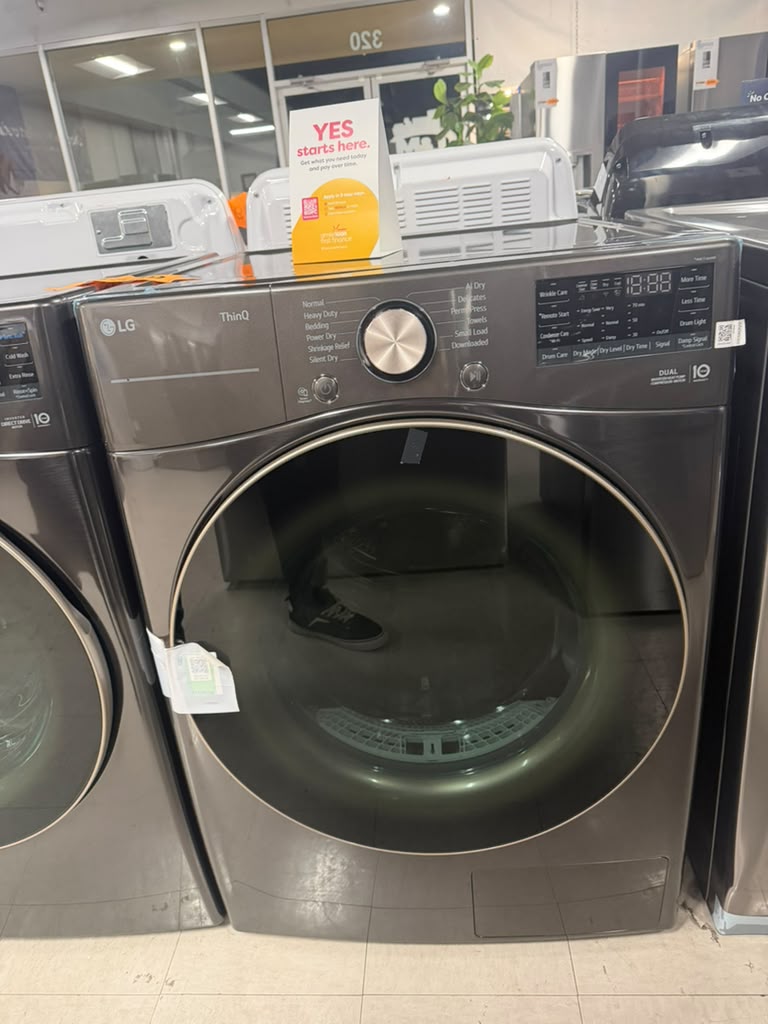 Set washer and electric dryer LG