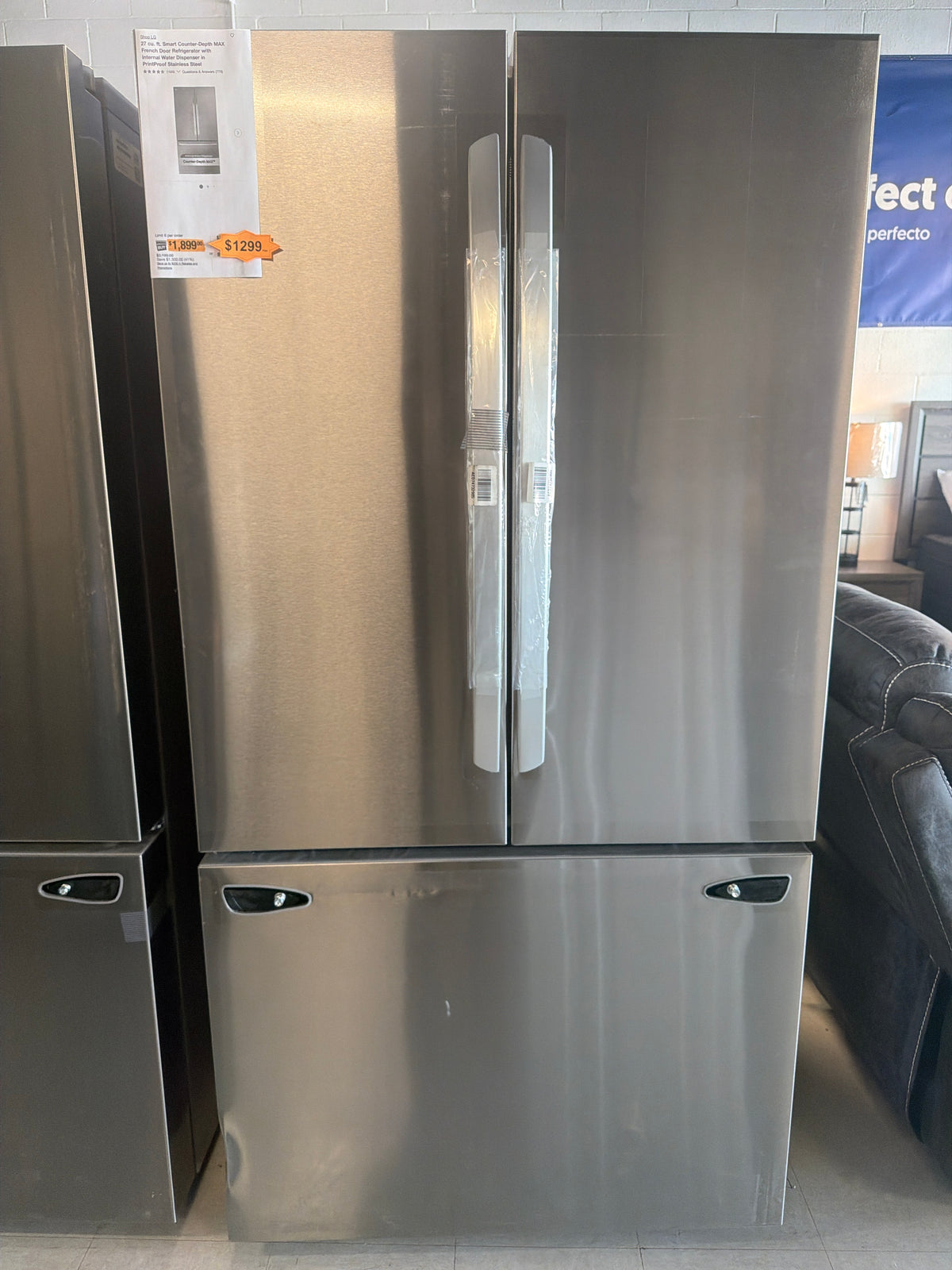 LG refrigerator 3-Door counter depth