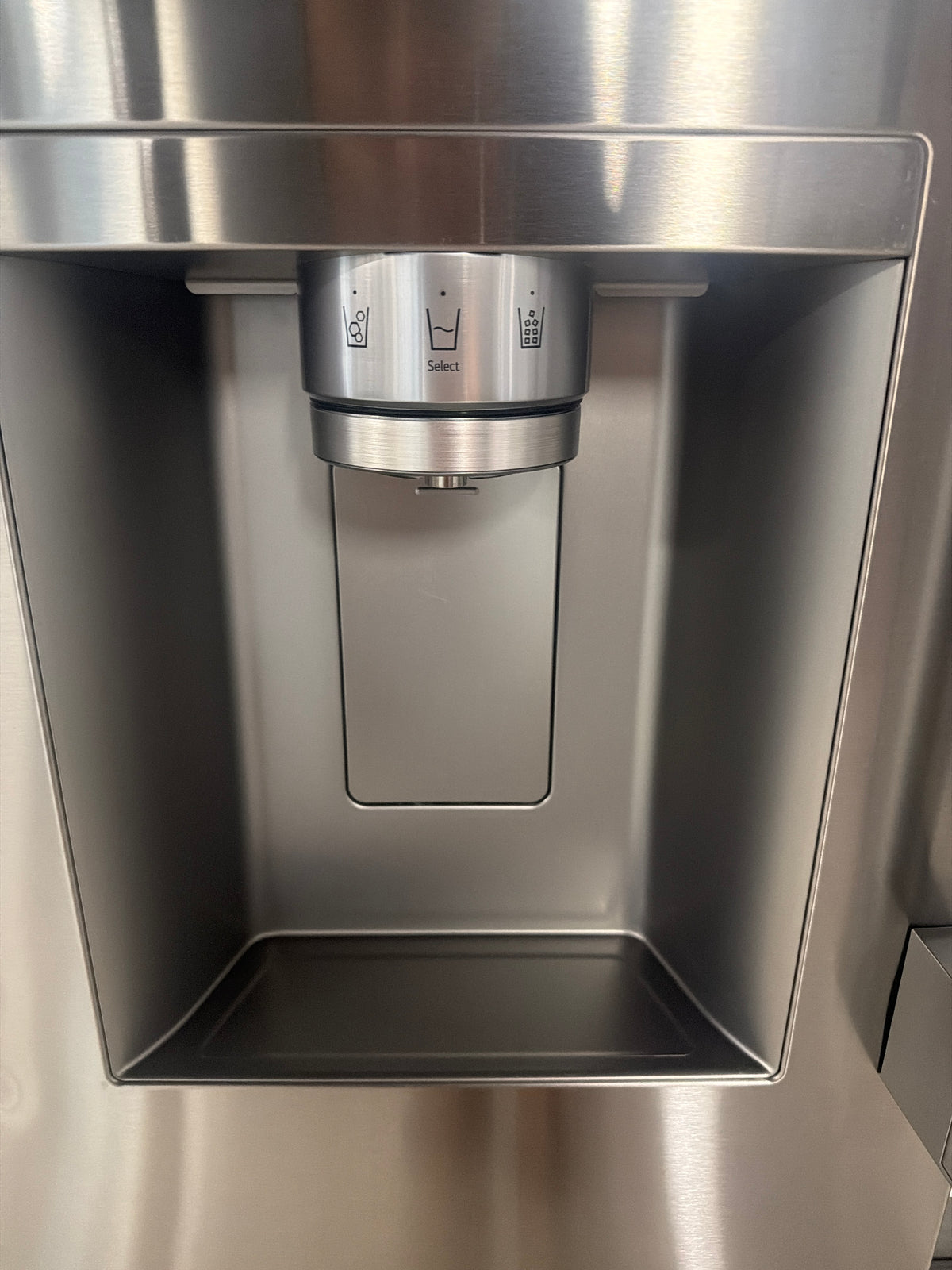 LG refrigerator 3-door counter depth zero clearance