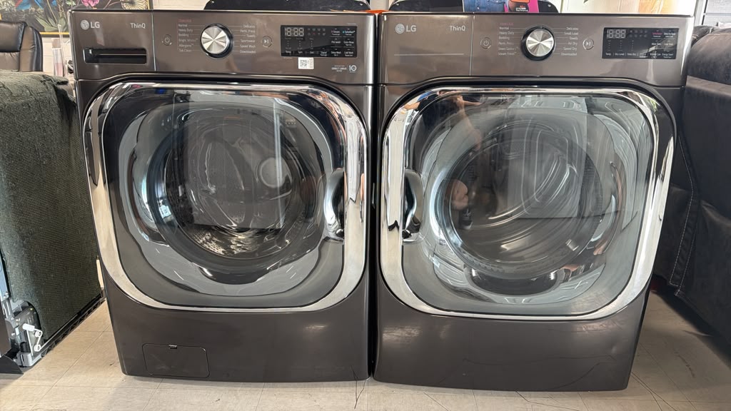 Set washer and electric dryer Mega capacity