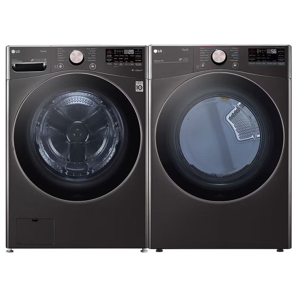 Set washer and electric dryer LG