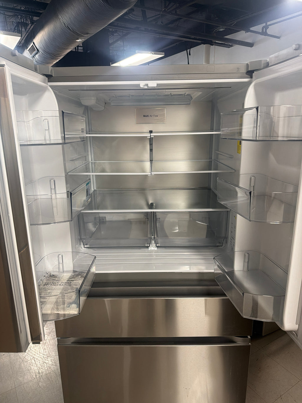 LG refrigerator 4-Door with internal water dispenser