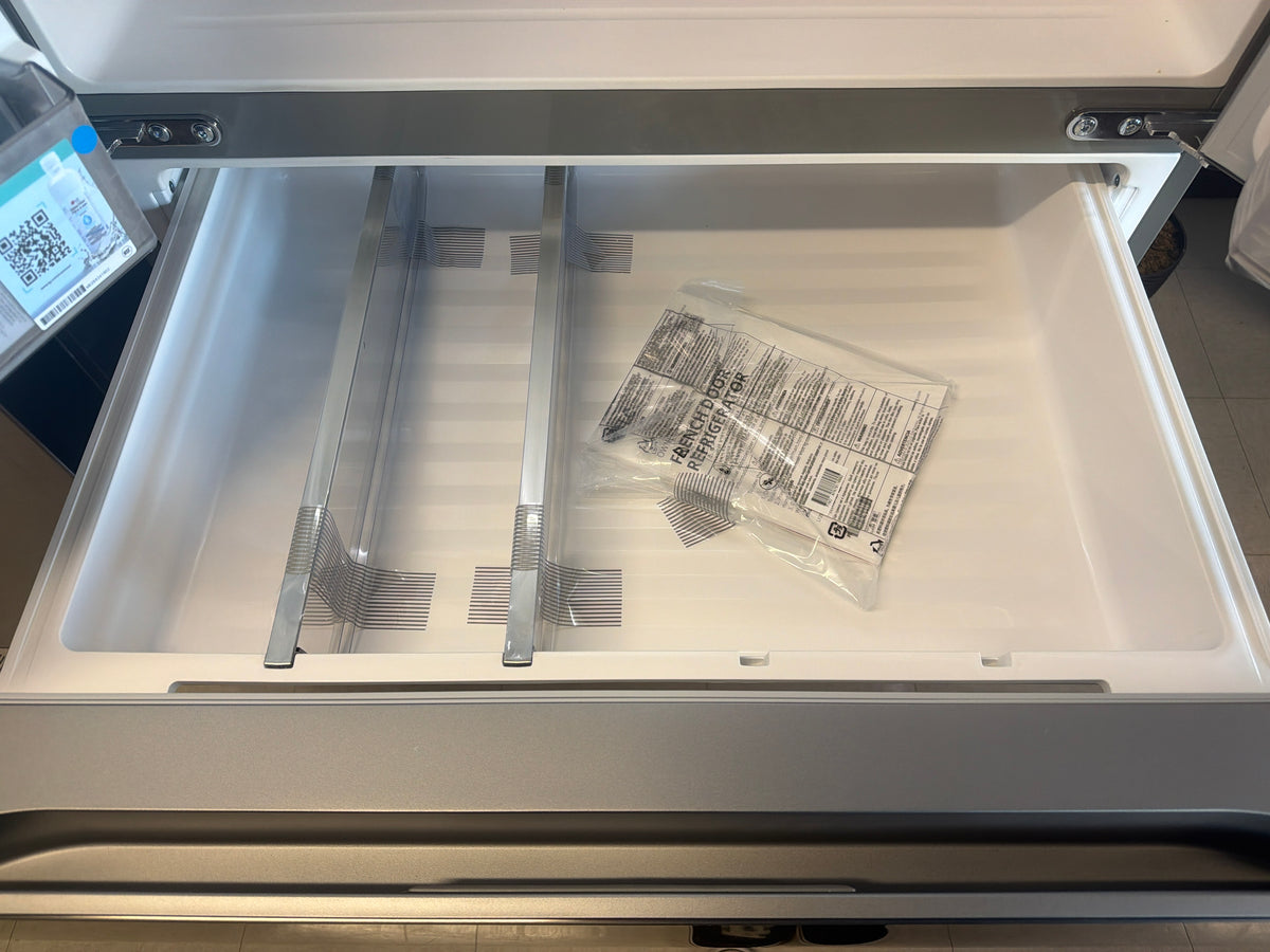 LG refrigerator 4-door dual craft ice maker