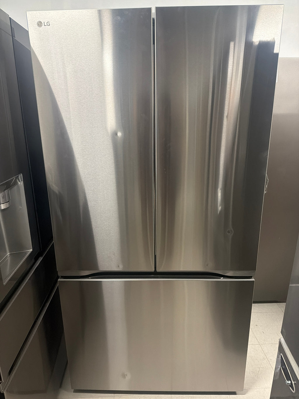 LG refrigerator 3-Door counter depth zero clearance