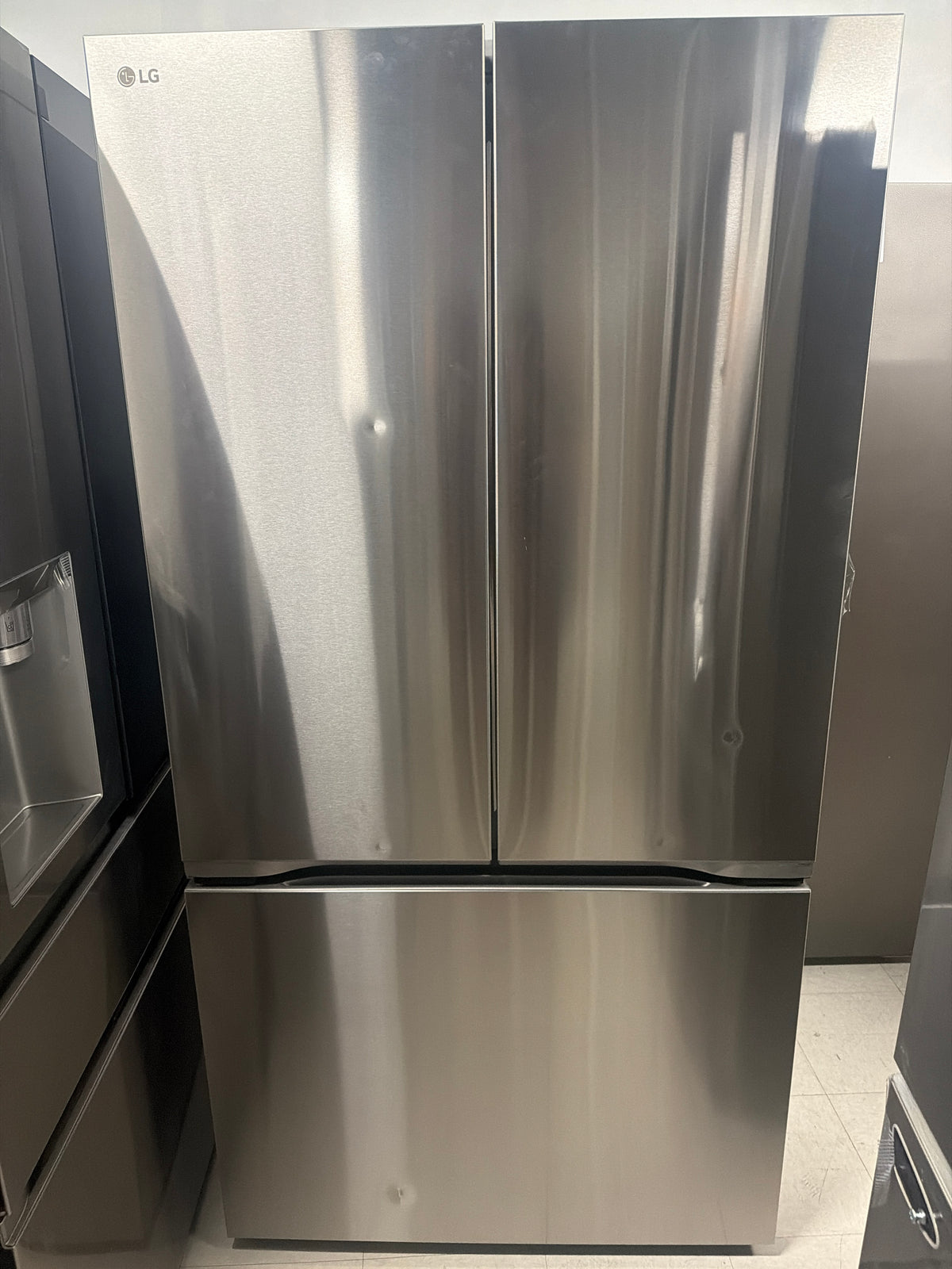 LG refrigerator 3-Door counter depth zero clearance