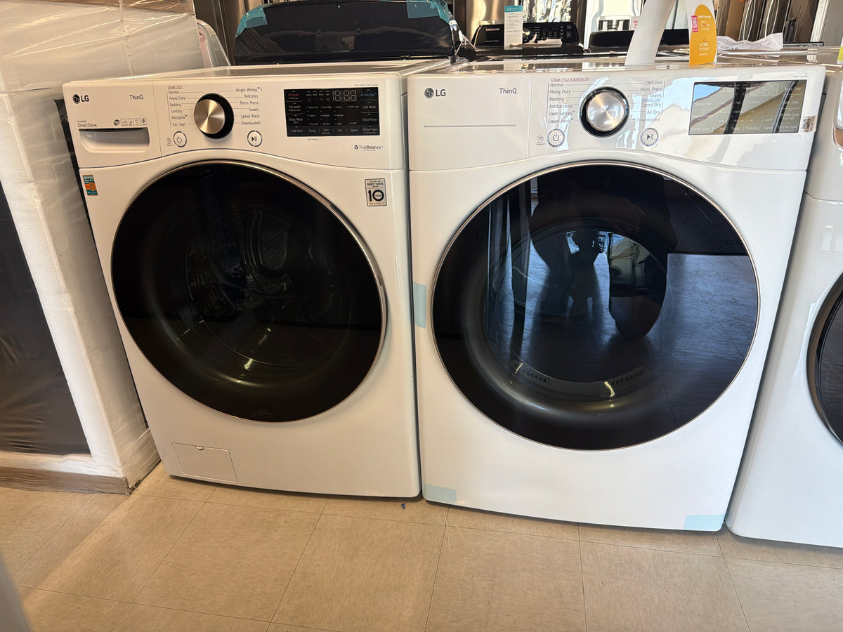 LG washer and electric dryer set