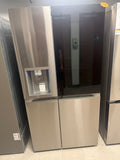LG InstaView side-by-side refrigerator