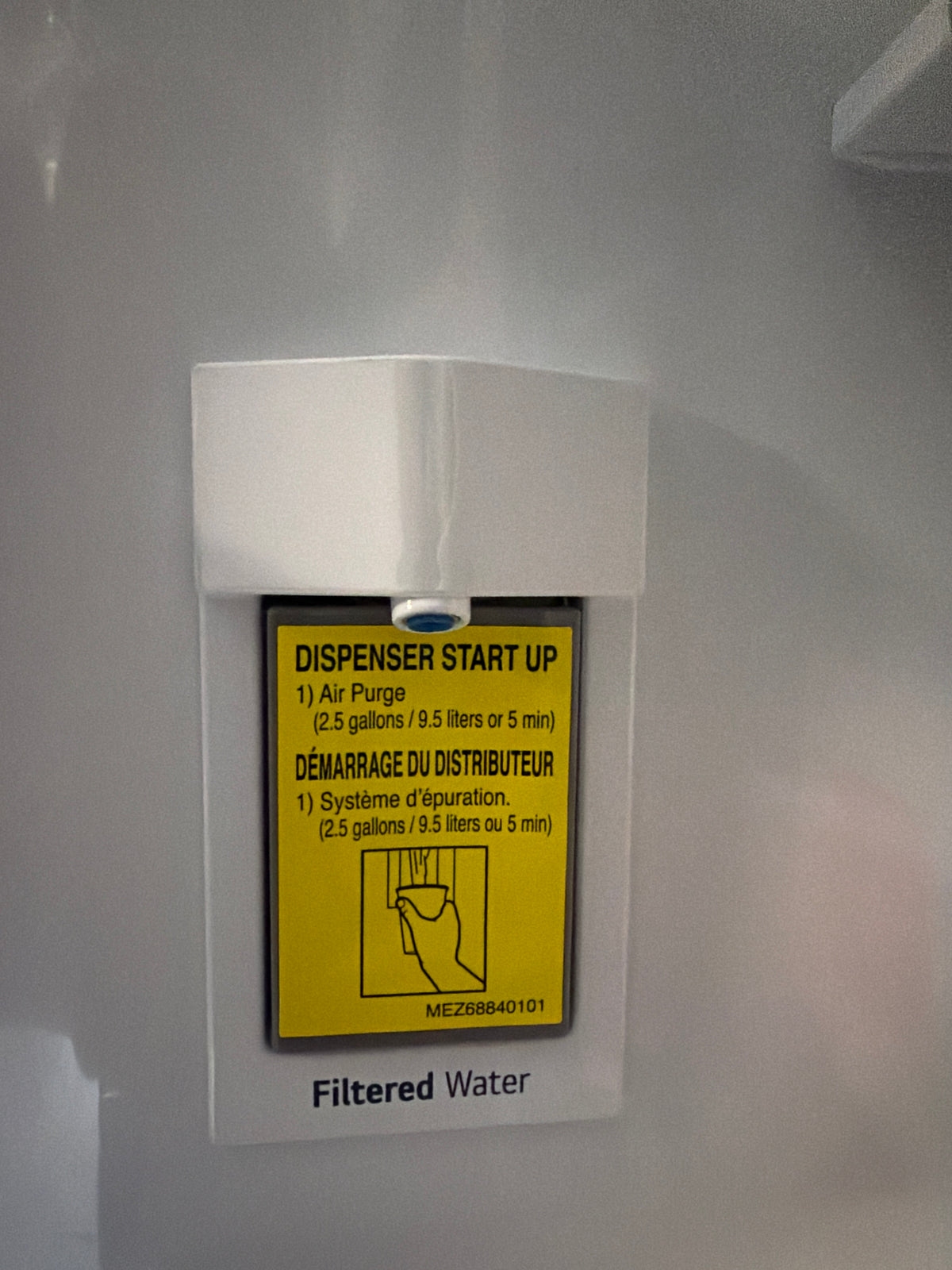 LG refrigerator 3-Door counter depth