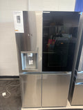 LG InstaView side-by-side refrigerator