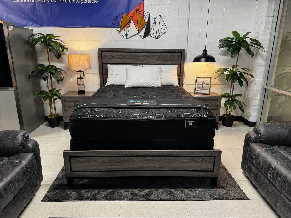 Bedroom set Grey 5pcs