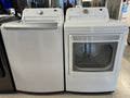 Set washer and electric dryer LG