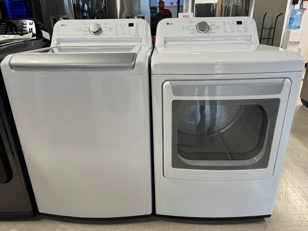 Set washer and electric dryer LG