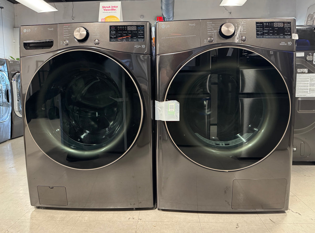 Set washer and electric dryer LG