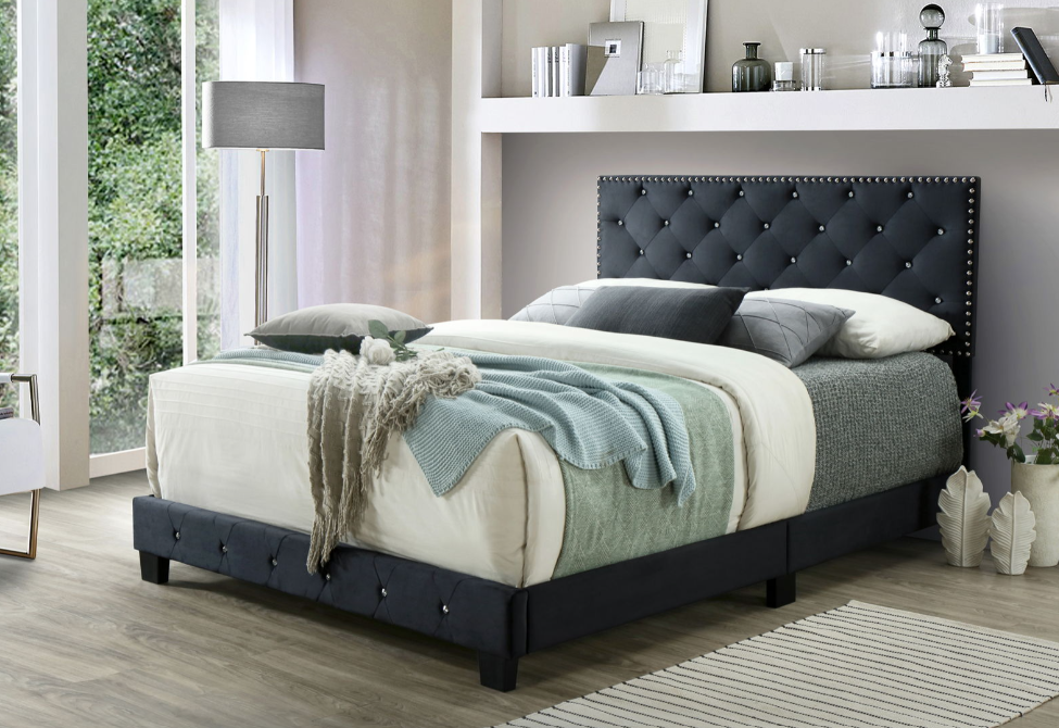 Black crystal bed