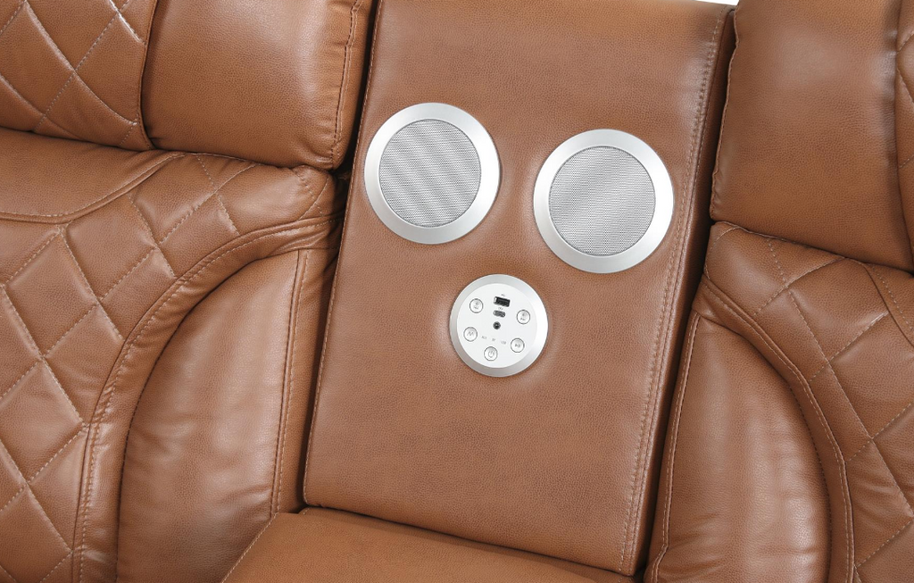 SET Sofa 3pcs Brown