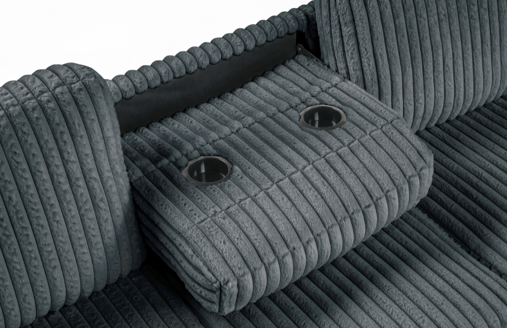 reversible L-shaped sectional w ottoman