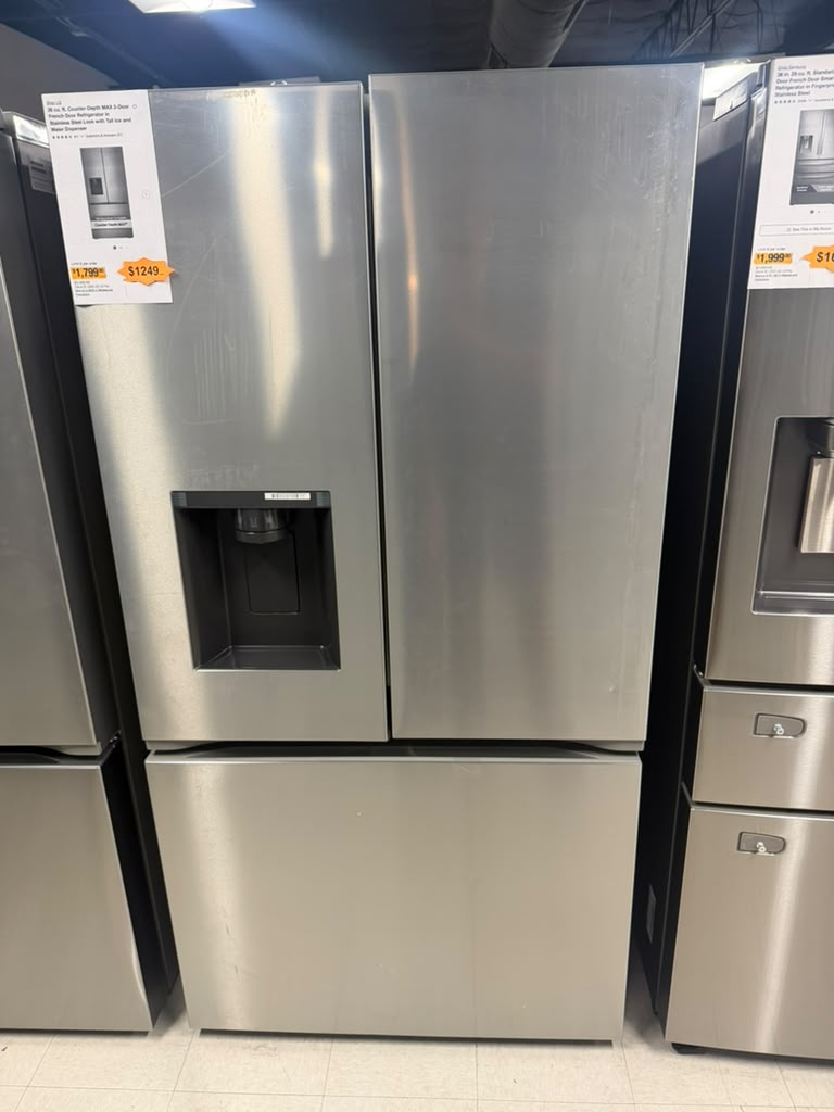 LG refrigerator 3-door Counter-Depth